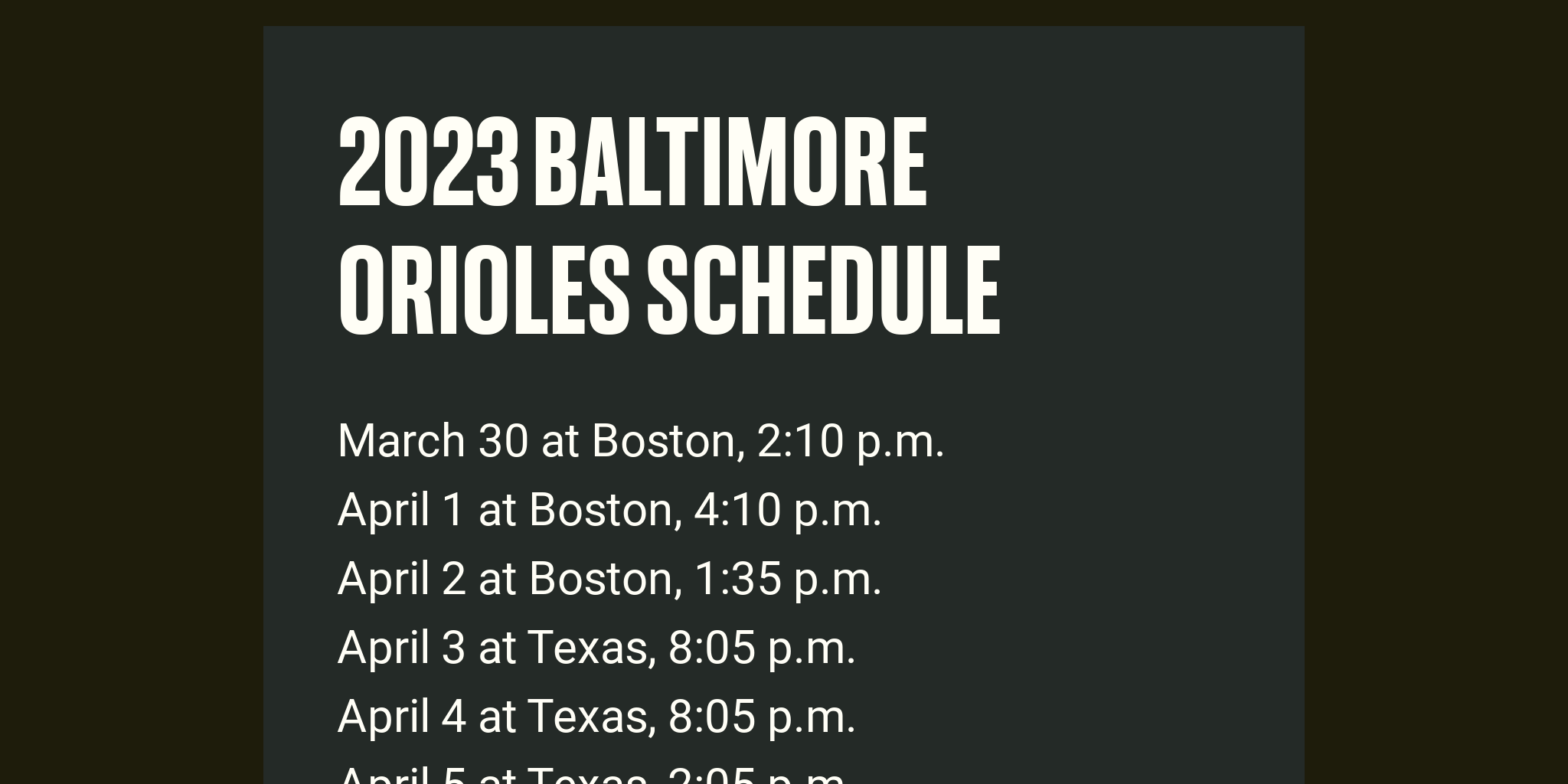 2023-baltimore-orioles-schedule-briefly