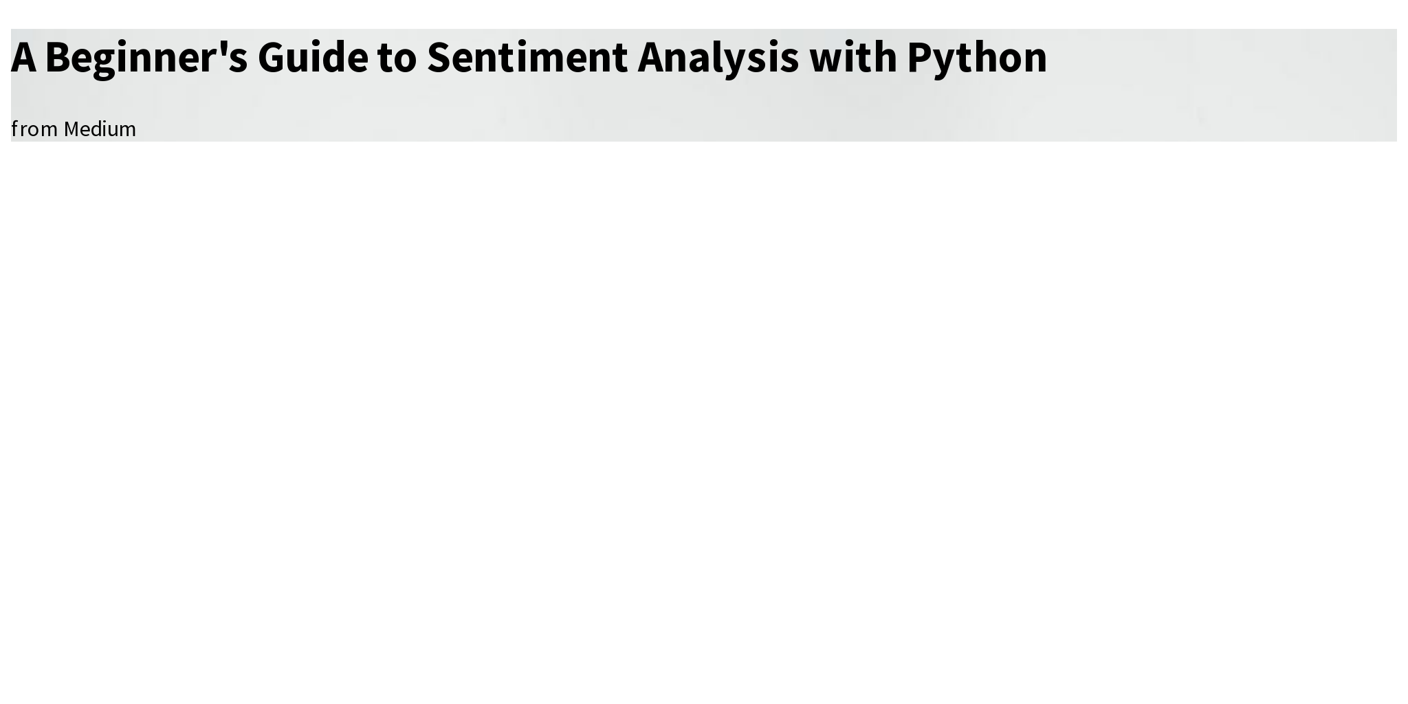 Use Sentiment Analysis With Python To Classify Movie Reviews – QTWWM