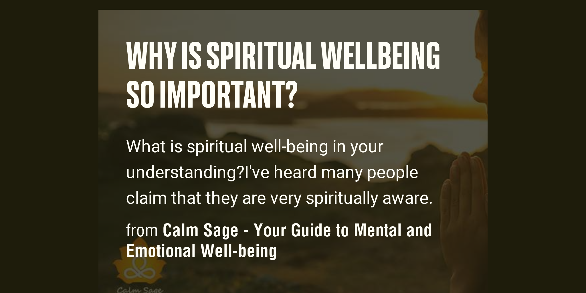 why-is-spiritual-wellbeing-so-important-briefly