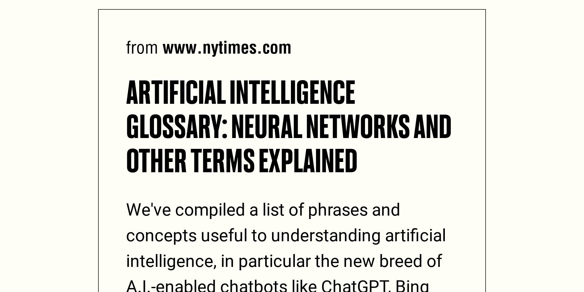 artificial-intelligence-glossary-neural-networks-and-other-terms